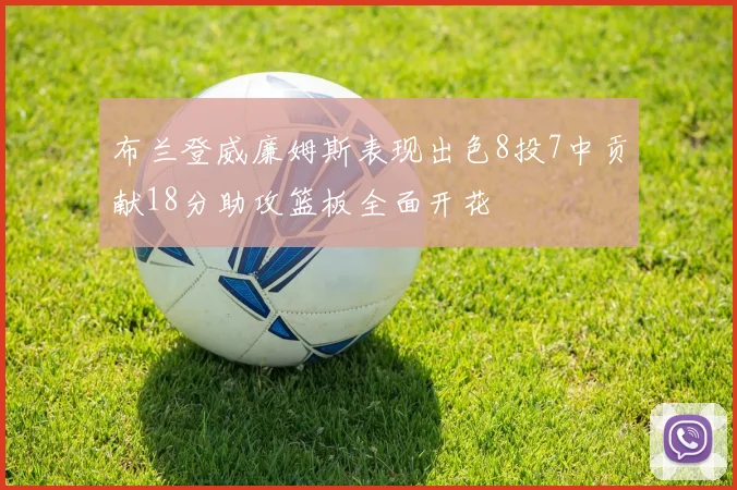 布兰登威廉姆斯表现出色8投7中贡献18分助攻篮板全面开花