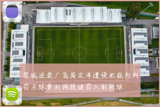 蓉城逆袭广岛周定洋遭侵犯裁判判罚点球费利佩稳健罚入制胜球